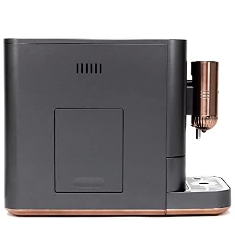 Cafe Affetto Automatic Espresso Machine & Milk Frother with Built In & Adjustable Espresso Bean Grinder, One-Touch Brew in 90 Seconds, Wifi & Smart Connected, Removable 1.2L Water Tank, Matte White