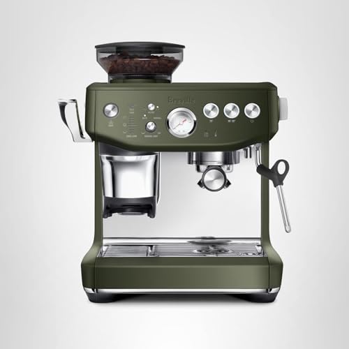 Breville Barista Express Impress Espresso Machine BES876BSS, Brushed Stainless Steel