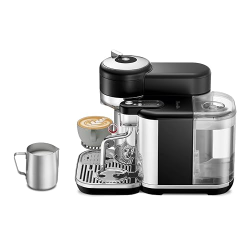 Nespresso Vertuo Creatista Coffee and Espresso Maker by Breville, Brushed Stainless Steel