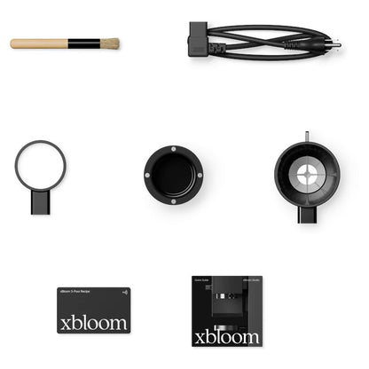xBloom Studio Coffee Machine – Drip Coffee Maker with Built-in Grinder and Scale, 3 Automation Levels, App Connected Pour Over Coffee Maker for Specialty Coffee Lovers, Midnight Black