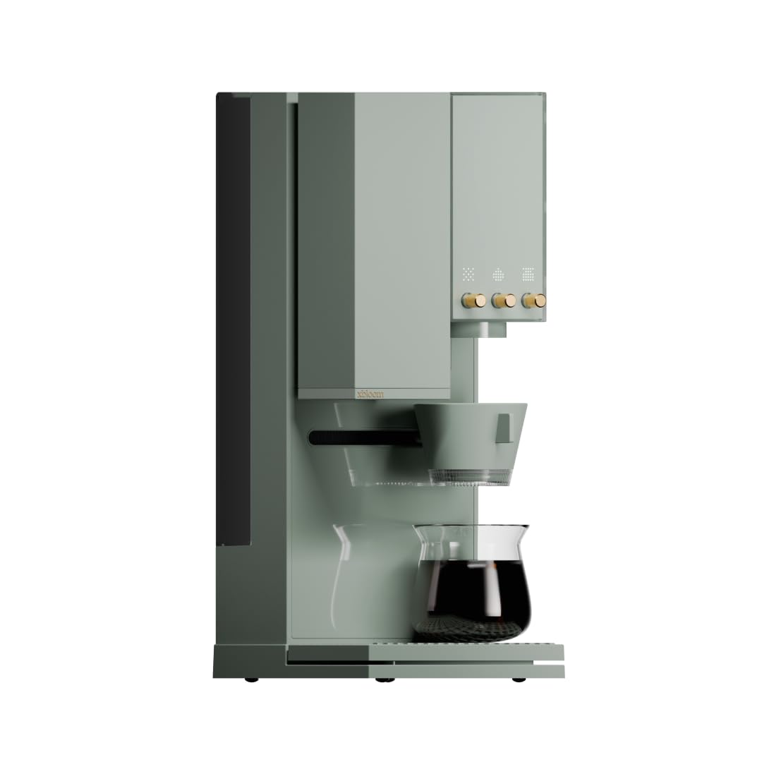 xBloom Studio Coffee Machine – Drip Coffee Maker with Built-in Grinder and Scale, 3 Automation Levels, App Connected Pour Over Coffee Maker for Specialty Coffee Lovers, Midnight Black