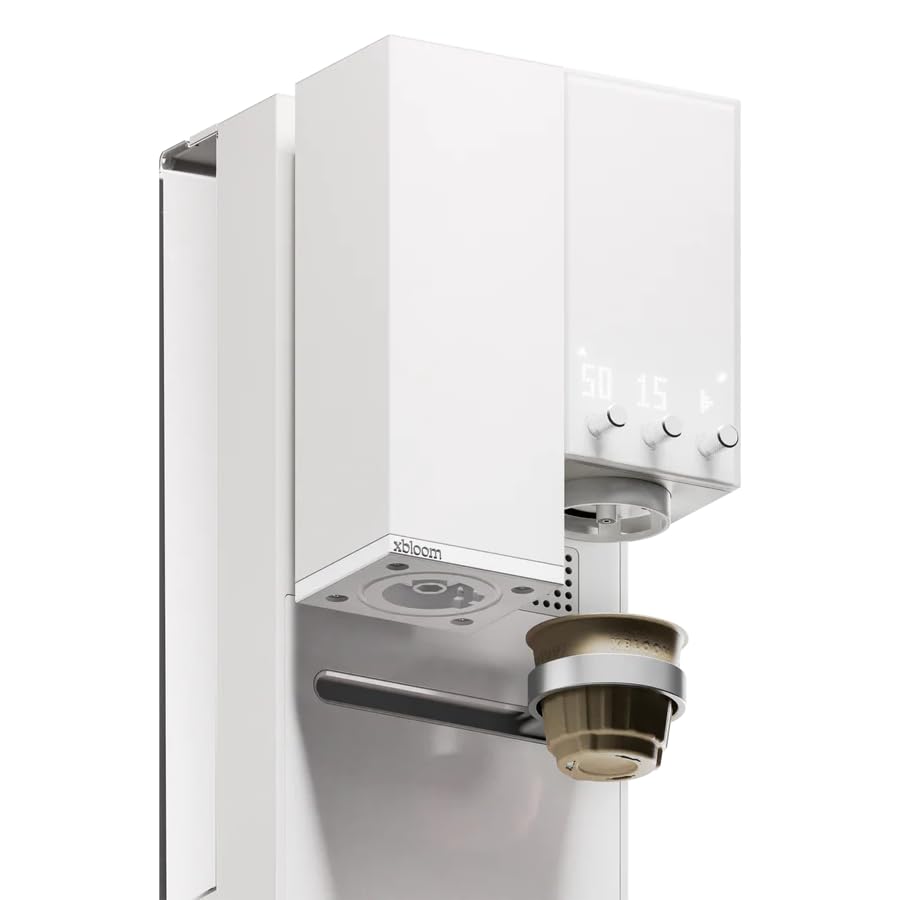 xBloom Studio Coffee Machine – Drip Coffee Maker with Built-in Grinder and Scale, 3 Automation Levels, App Connected Pour Over Coffee Maker for Specialty Coffee Lovers, Midnight Black