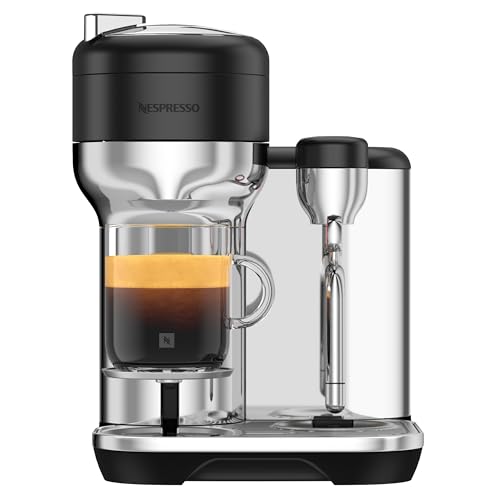Nespresso Vertuo Creatista Coffee and Espresso Maker by Breville, Brushed Stainless Steel