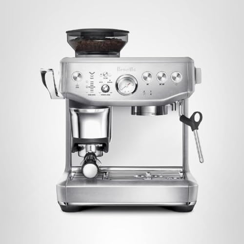 Breville Barista Express Impress Espresso Machine BES876BSS, Brushed Stainless Steel