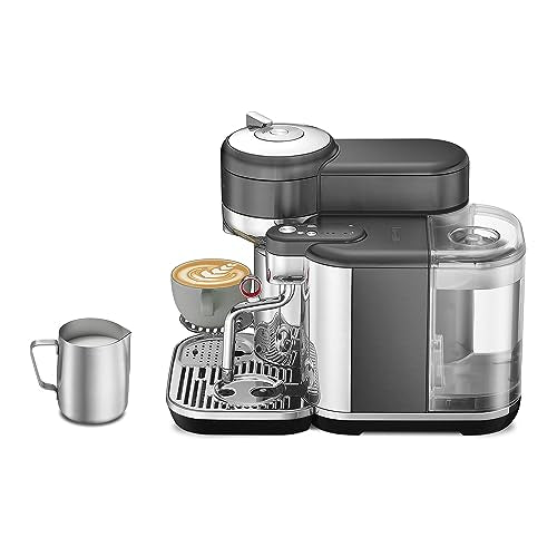 Nespresso Vertuo Creatista Coffee and Espresso Maker by Breville, Brushed Stainless Steel