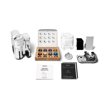 Nespresso Vertuo Creatista Coffee and Espresso Maker by Breville, Brushed Stainless Steel