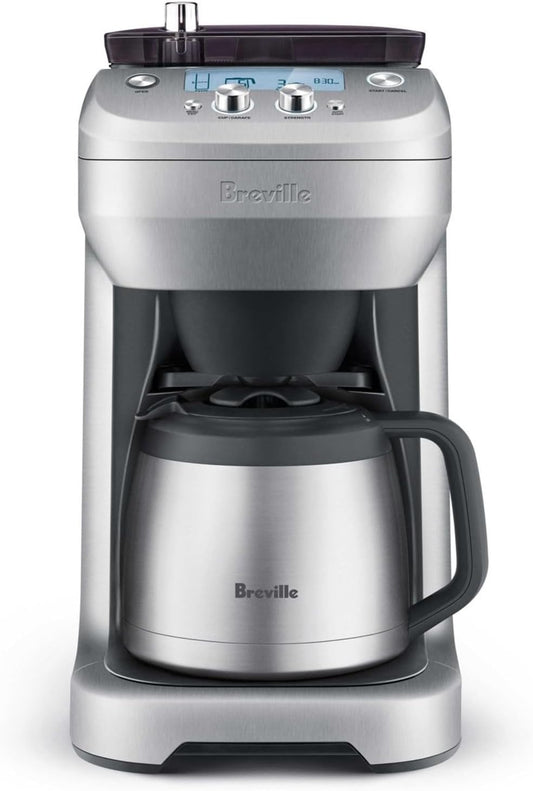 Breville BDC650BSS Grind Control Coffee Maker With Grinder, Brushed Stainless Steel, Thermal Carafe