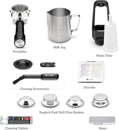 Breville Barista Touch Impress Espresso Machine BES881BSS, Brushed Stainless Steel