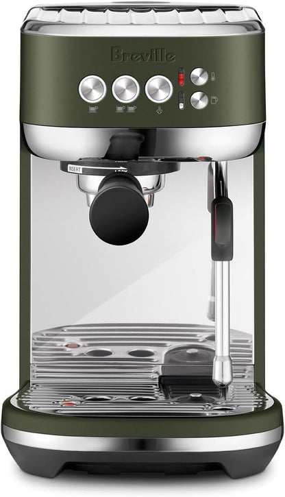 Breville Bambino Plus Espresso Machine BES500BSS, Brushed Stainless Steel, 64 oz Water Tank