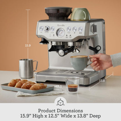 Breville RM-BES870XL Barista Express Espresso Machine, Stainless Steel (Certified Remanufactured)