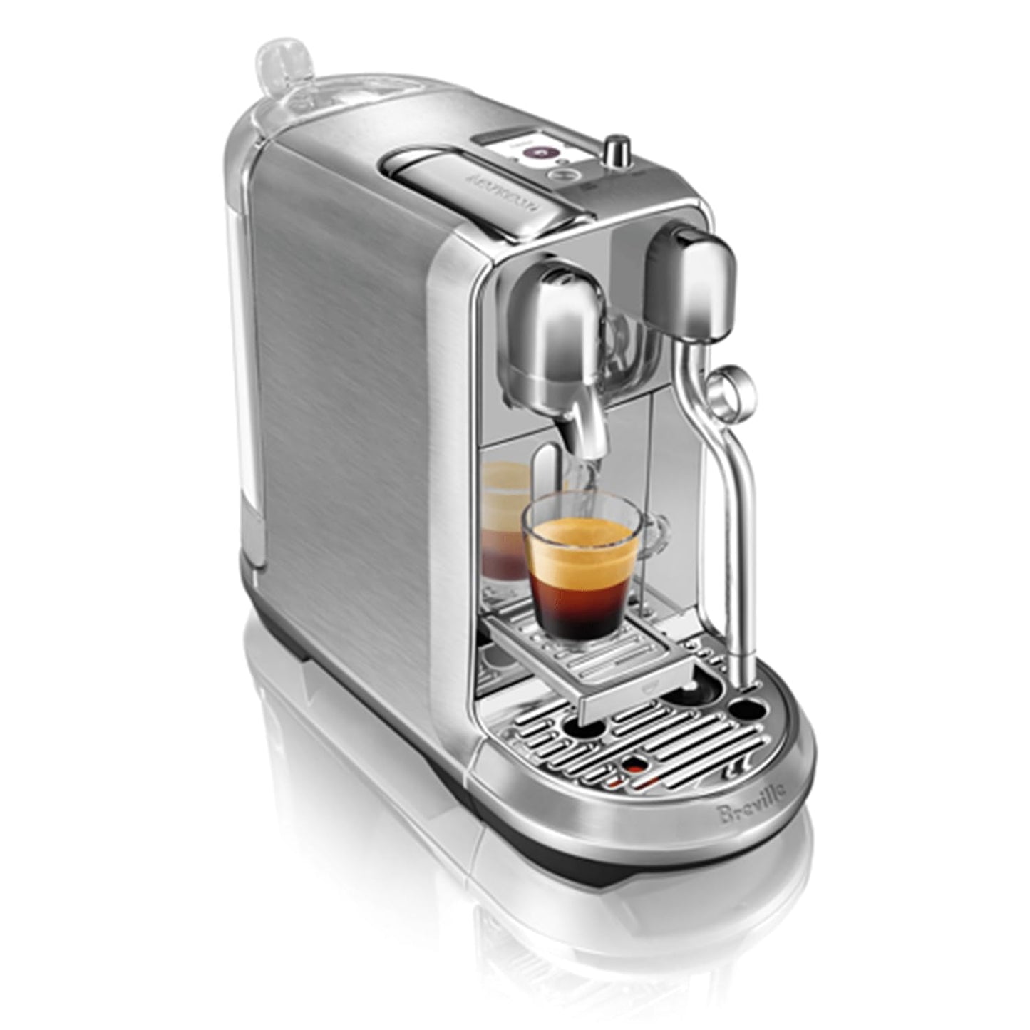 Nespresso Creatista Plus Espresso Machine by Breville, Brushed Stainless Steel