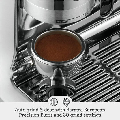 Breville RM-BES880BSS1BUS1 Barista Touch Espresso Machine, Brushed Stainless Steel (Certified Remanufactured)