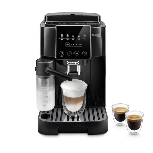 De'Longhi Magnifica Evo Automatic Espresso & Coffee Machine with Auto Milk Frother, Built-in Grinder & Auto-Clean Function - For Latte, Cappuccino, Americano, Iced Coffee, ECAM29084SB , Silver