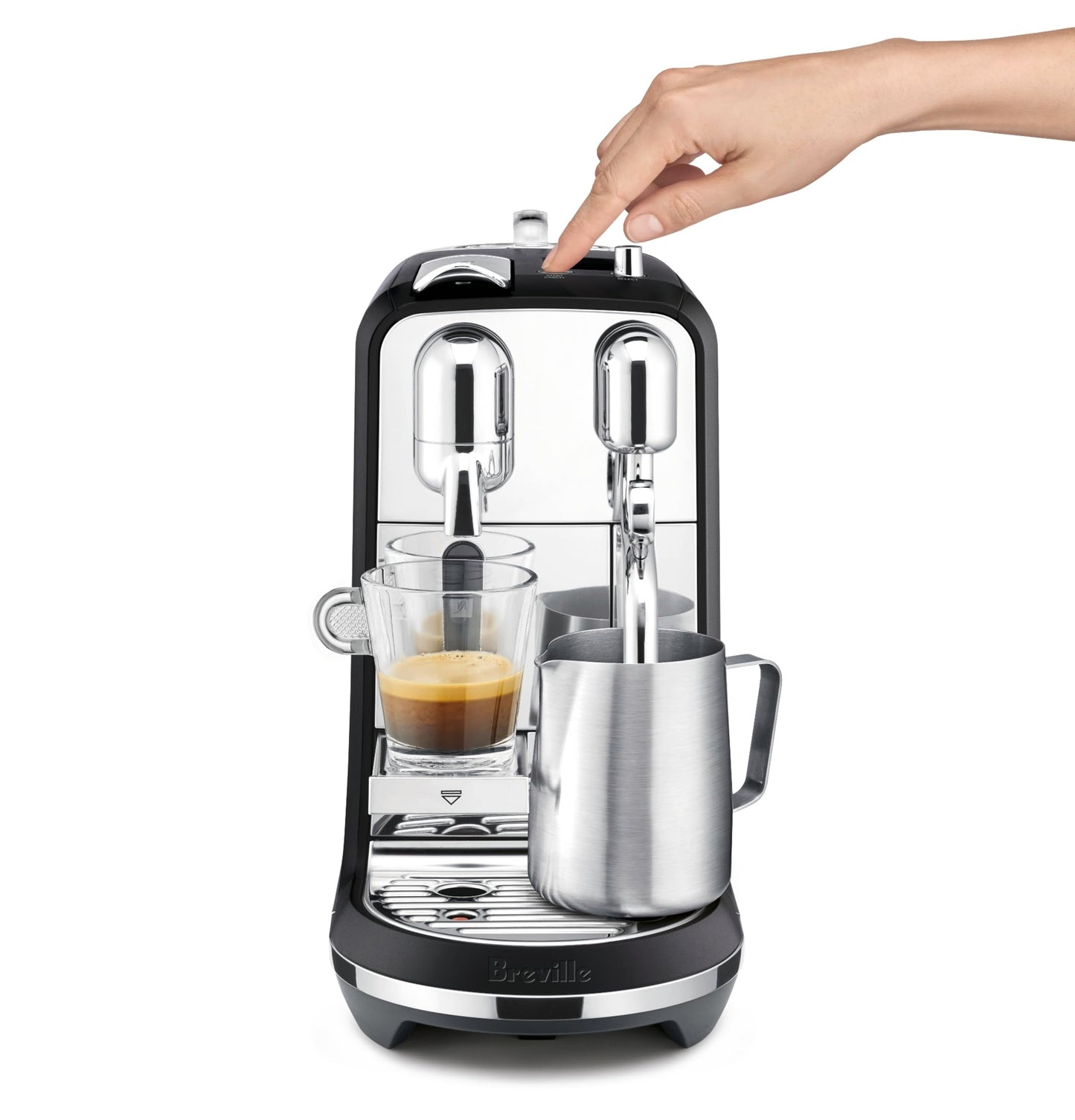 Nespresso Creatista Plus Espresso Machine by Breville, Brushed Stainless Steel