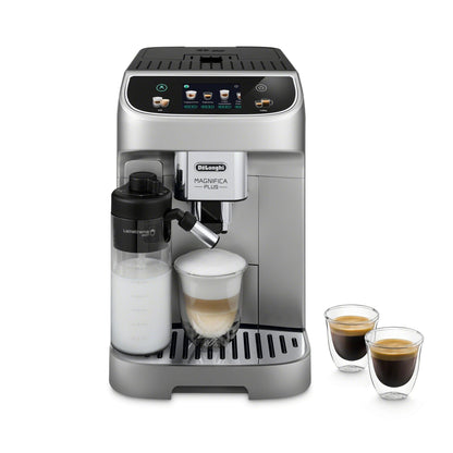 De'Longhi Magnifica Evo Automatic Espresso & Coffee Machine with Auto Milk Frother, Built-in Grinder & Auto-Clean Function - For Latte, Cappuccino, Americano, Iced Coffee, ECAM29084SB , Silver