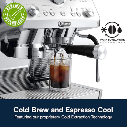 De'Longhi La Specialista Opera Espresso Machine with Cold Brew, EC9555M (Renewed)