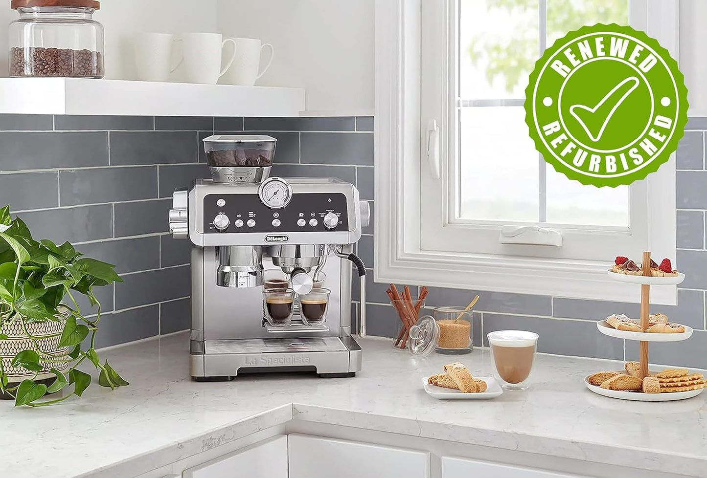 De'Longhi La Specialista Prestigio Espresso Machine, EC9355M (Renewed)