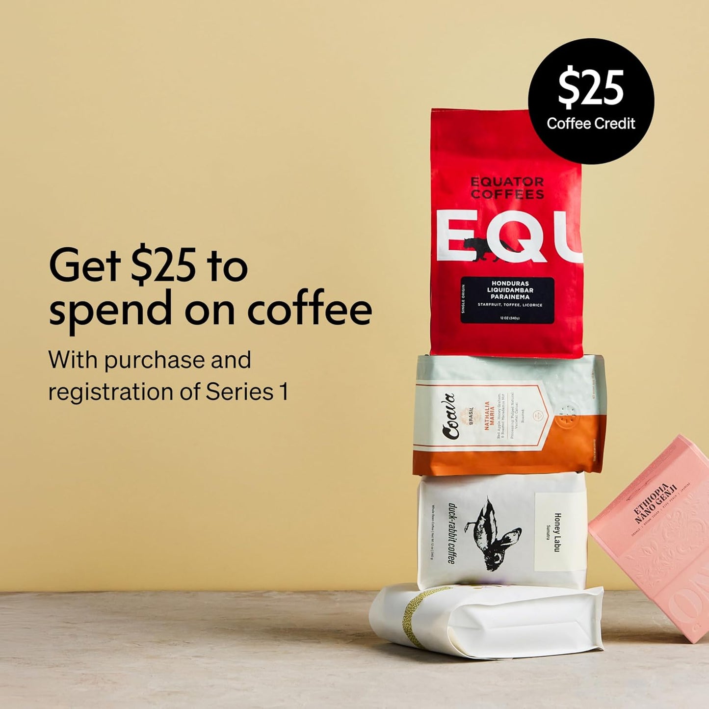 Fellow Espresso Series 1 Home Espresso Machine – 58mm Portafilter, 2 Minute Heat Up, Pressure Profiling, Precise Temperature Control, Assisted Milk Steaming, Built-In Guidance, Matte Black