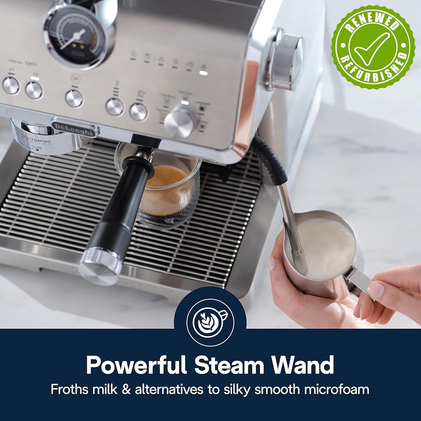 De'Longhi La Specialista Opera Espresso Machine with Cold Brew, EC9555M (Renewed)