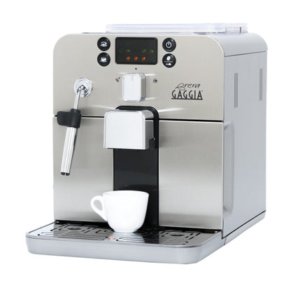 Gaggia Brera Super-Automatic Espresso Machine, Small, Black, 40 fl oz